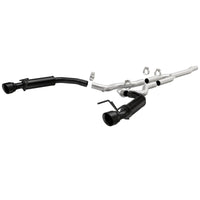 Magnaflow MagnaFlow Cat-Back 15-16 Ford Mustang 2.3L L4 Competition SS 3in Dual Split Rear 4.5in Black Tips - Exhaust