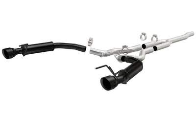 Magnaflow MagnaFlow Cat-Back 15-16 Ford Mustang 2.3L L4 Competition SS 3in Dual Split Rear 4.5in Black Tips - Exhaust