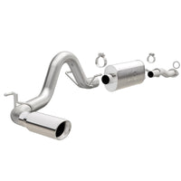 Magnaflow MagnaFlow Cat-Back 2016 Toyota Tacoma 3.5L V6 SS 3in Single Pass Side Exit Rear 4in Tip - Exhaust Mufflers &