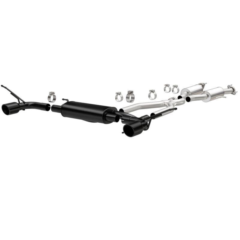 Magnaflow MagnaFlow Cat-Back SS 2.5in Dual Split Rear 4in Black Tip 11-16 Jeep Grand Cherokee 5.7L V8/3.6L V6 - Exhaust
