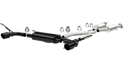 Magnaflow MagnaFlow Cat-Back SS 2.5in Dual Split Rear 4in Black Tip 11-16 Jeep Grand Cherokee 5.7L V8/3.6L V6 - Exhaust