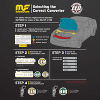 Magnaflow MagnaFlow Conv DF 95-97 4.5L Toy Land Cruiser - Exhaust Mufflers & Tips
