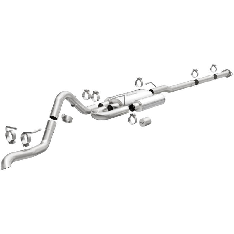 Magnaflow MagnaFlow Stainless Overland Cat-Back Exhaust 05-15 Toyota Tacoma V6 4.0L - Mufflers & Tips