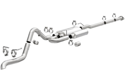 Magnaflow MagnaFlow Stainless Overland Cat-Back Exhaust 05-15 Toyota Tacoma V6 4.0L - Mufflers & Tips
