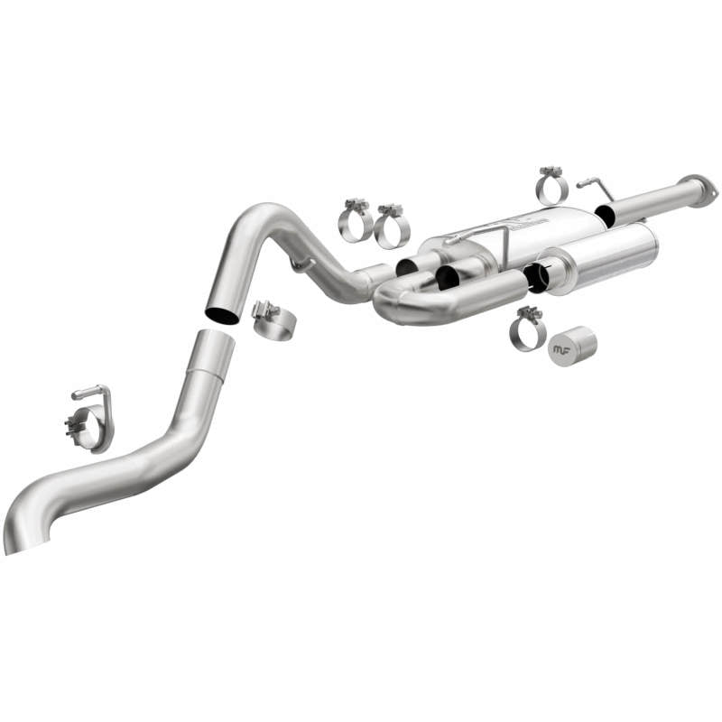 Magnaflow MagnaFlow Stainless Overland Cat-Back Exhaust 16-21 Toyota Tacoma - Mufflers & Tips