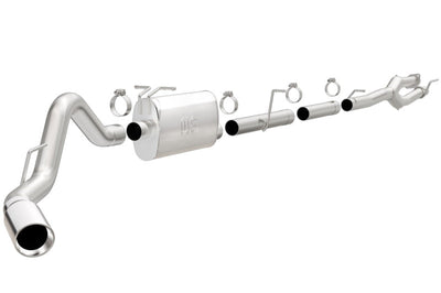 Magnaflow MagnaFlow Sys C/B 11-15 Ford Super Duty F250 6.2L EC CC SS 3.5in Single Rear Pass Side Ext 5in Tip - Exhaust