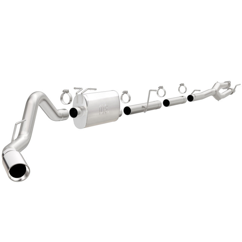 Magnaflow MagnaFlow Sys C/B 11-15 Ford Super Duty F250 6.2L EC CC SS 3.5in Single Rear Pass Side Ext 5in Tip - Exhaust