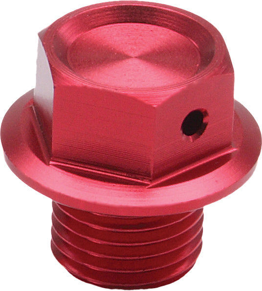Zeta Magnetic Drain Plug M14x14-p1.5 Red - Street Collection