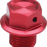 Zeta Magnetic Drain Plug M14x14-p1.5 Red - Blue - Street Collection