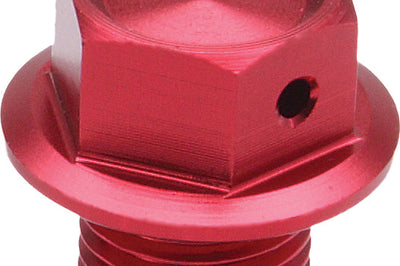 Zeta Magnetic Drain Plug M14x14-p1.5 Red - Street Collection