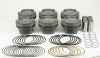 Mahle MS BMW N54 B30 3.0L 84.50mm x 31.7mm CH 17.2cc 314g 10.3CR Pistons (Set of 6) - Engine Components