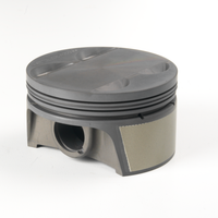 Mahle MS Piston Set Honda H22 87mm Bore 90mm Stroke 143mm Rod -1cc 10.5 CR of 4 - Engine Components