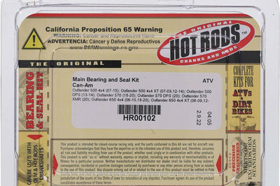 Hot Rods Main Bearing And Seal Kit - Atv Performance Products