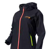 Dsg Malea Softshell Jacket Garnet Heather Xs - Black/Neon Yellow / 2X-Large - Apparel Collection