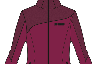 Dsg Malea Softshell Jacket Garnet Heather Xs - Apparel Collection