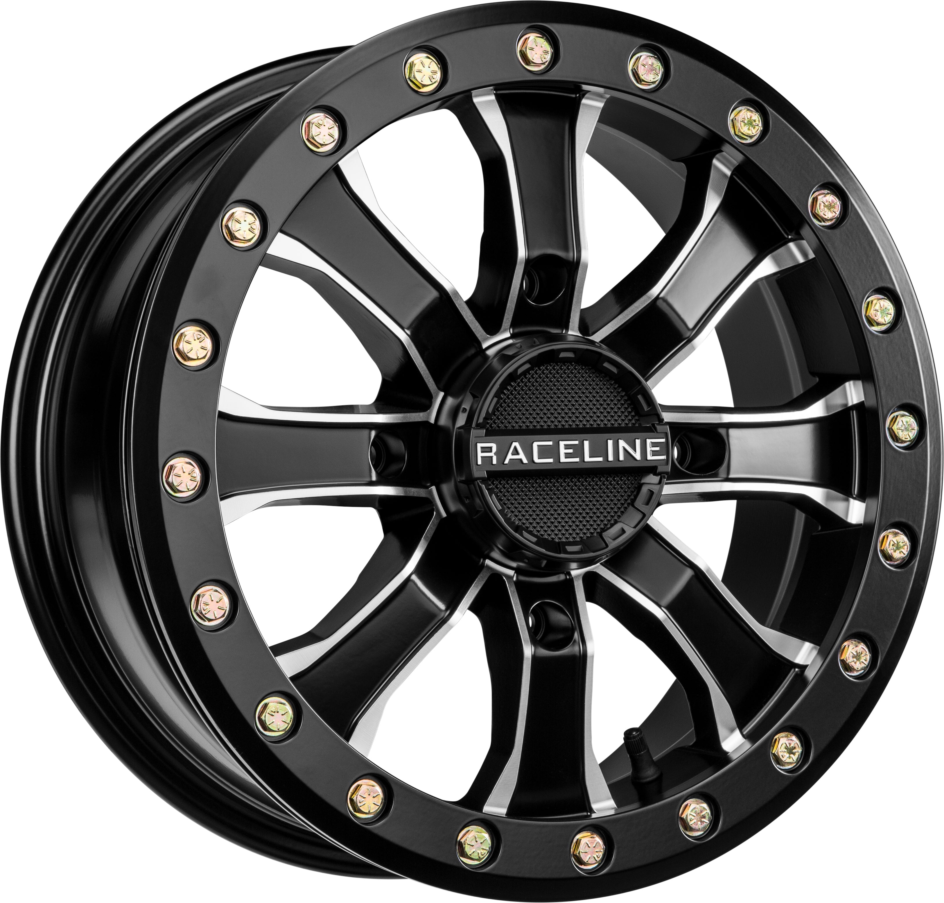 RACELINE Mamba Bdlk Wheel 15x6 4/156 5 + 1 (+40mm) Blk/Machined - Wheels