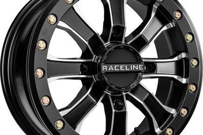 RACELINE Mamba Bdlk Wheel 15x6 4/156 5 + 1 (+40mm) Blk/Machined - Wheels