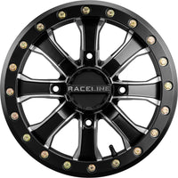RACELINE Mamba Bdlk Wheel 15x6 4/156 5 + 1 (+40mm) Blk/Machined - Wheels