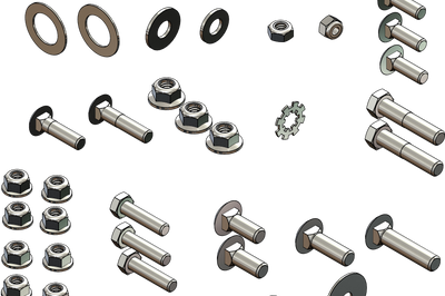 Kfi Man Lift Kit Rpl Hardware - Atv Performance Products