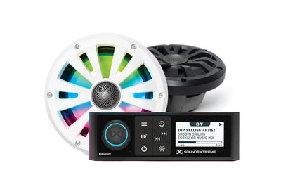 Ecoxgear Marine Din Radio Led Controller 2 6.5’’ Speakers - Watercraft Collection