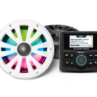 Ecoxgear Marine Gauge Radio Led Controller 2 6.5’’ Speakers