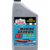 Lucas Marine Gear Oil Pure Synthetic M8 1qt - Watercraft Collection