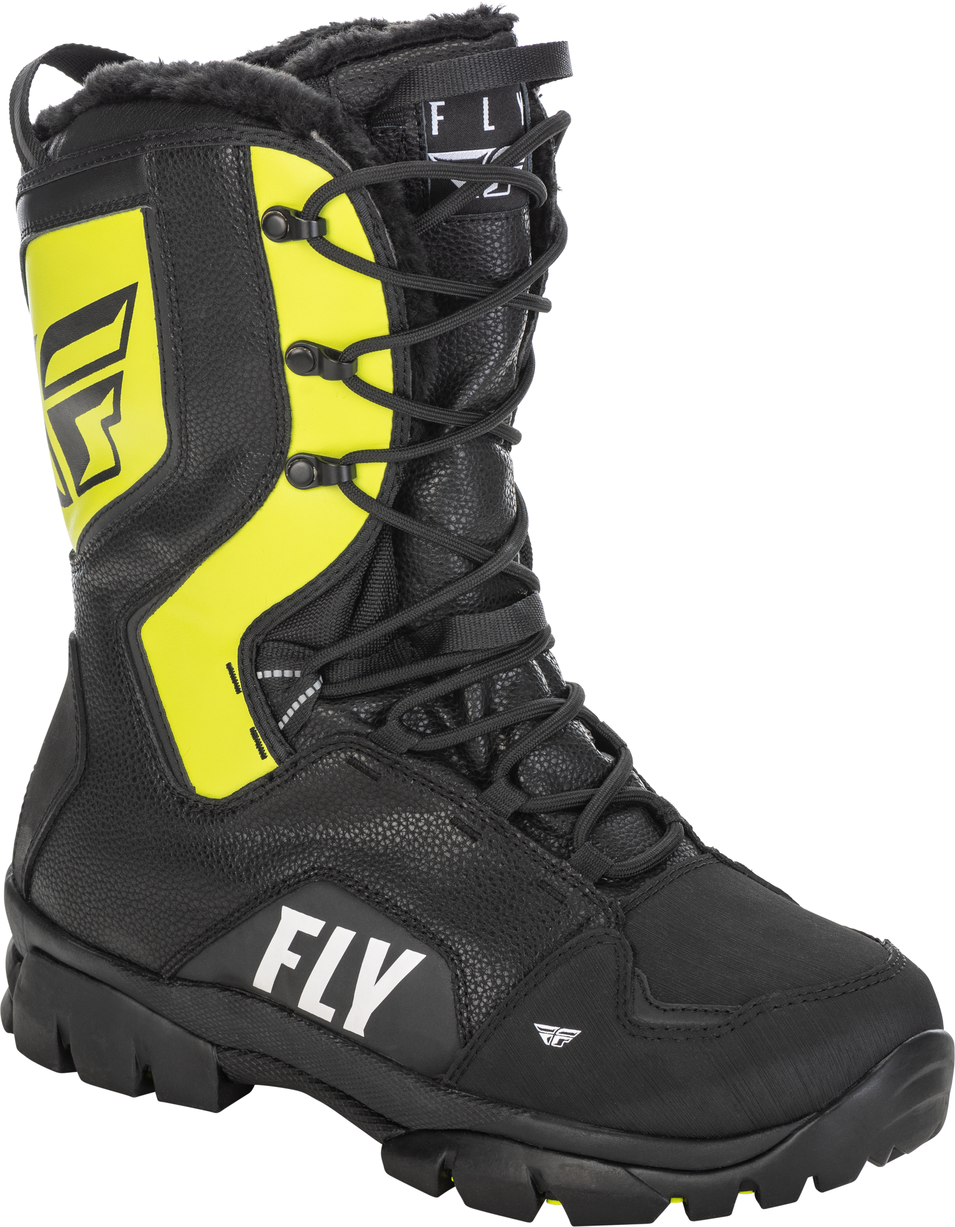 Fly Racing Marker Boot Black/grey/hi-vis Sz 06 - Black/Grey/Hi-Vis Yellow / US - Apparel Collection