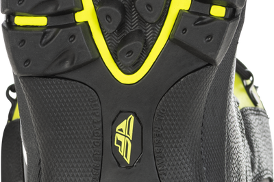 FLY RACING Marker Boot Black/Grey/Hi Vis Sz 14 - Footwear