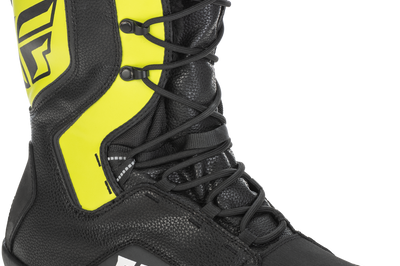 FLY RACING Marker Boot Black/Grey/Hi Vis Sz 14 - Footwear