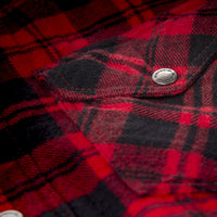 Highway 21 Marksman Flannel Brown/tan Xl - Black/Red / 2X-Large - Harddrive Products