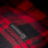 Highway 21 Marksman Flannel Brown/tan Xl - Black/Red / 2X-Large - Harddrive Products