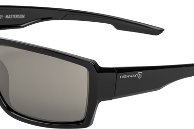 Highway 21 Masterson Sunglasses Black - One Size Fits Most - Harddrive Products
