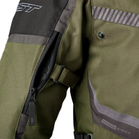 Rst Maverick Evo Ce Jacket Black/orange Textile 4xl - Khaki/Grey / 3X-Large