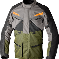 RST Maverick Evo Ce Jacket Khaki/Grey/Orange Textile Xl
