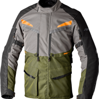 RST Maverick Evo Ce Jacket Khaki/Grey/Orange Textile Xl