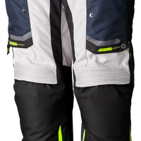 Rst Maverick Evo Ce Jean Khaki/grey/orange Textile 4xl - Black / US 30
