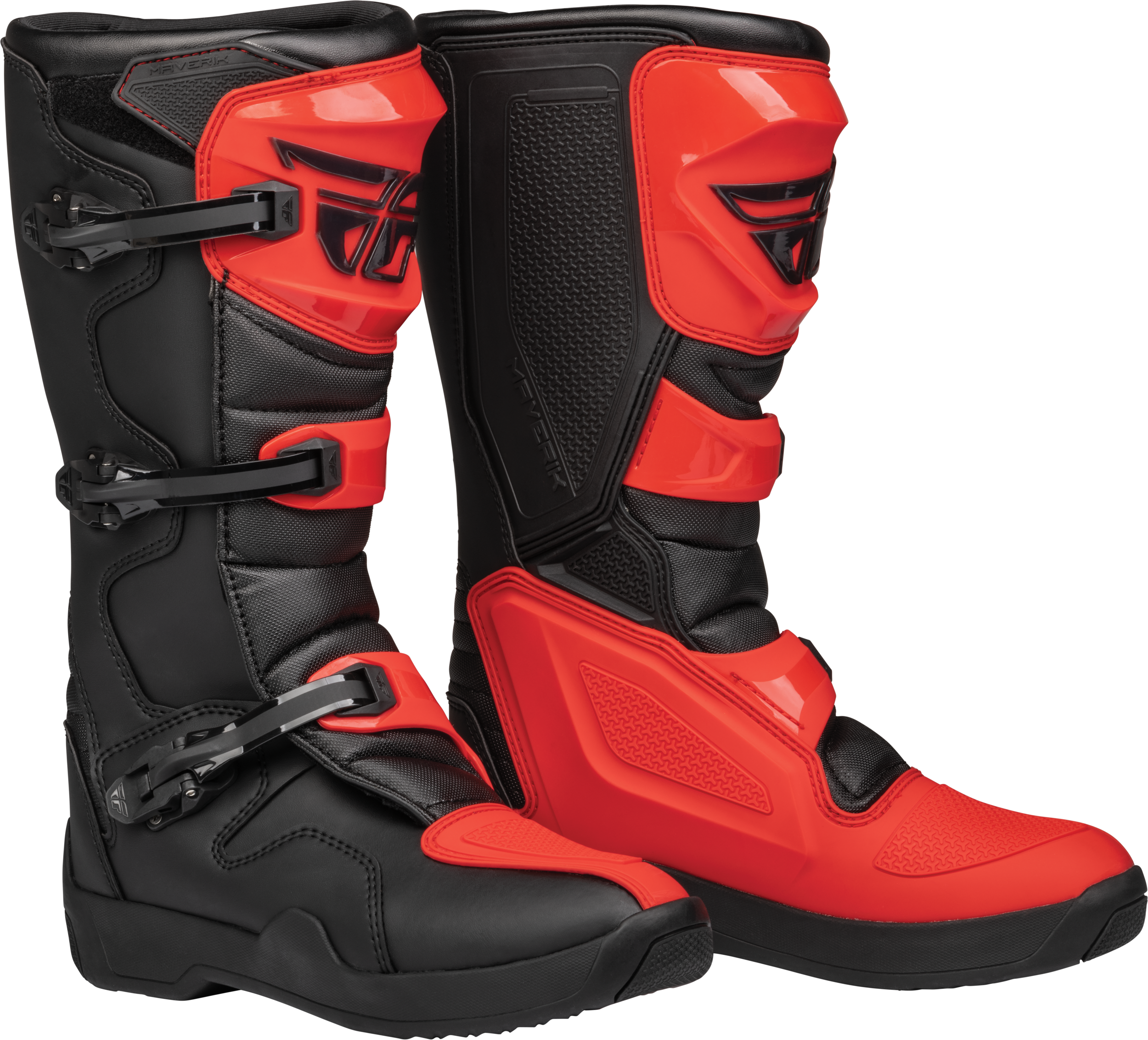 FLY RACING Maverik Lt Boot Red/Black Sz 07 - Footwear