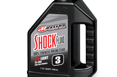 Maxima Performance Auto Racing Shock Fluid Light 75/390 3wt - Quart - Oils & Oil Filters