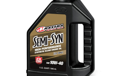 Maxima Performance Auto Semi-Syn Synthetic Blend 10W40 Engine Oil - Quart - Oils & Filters