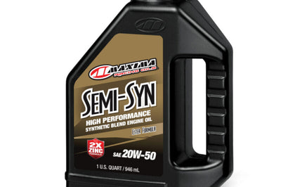 Maxima Performance Auto Semi-Syn Synthetic Blend 20W50 Engine Oil - Quart - Oils & Filters
