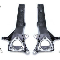 Maxtrac MaxTrac 04-18 Nissan Titan 2WD 4in Front Lift Spindles w/Extended DOT Compliant Brake Lines - Suspension