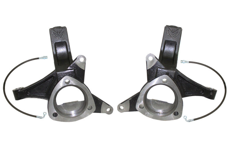 Maxtrac MaxTrac 16-18 GM C1500 2WD 5in Front Lift Spindles w/Extended DOT Compliant Brake Lines - Suspension