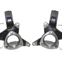 Maxtrac MaxTrac 16-18 GM C1500 2WD 5in Front Lift Spindles w/Extended DOT Compliant Brake Lines - Suspension