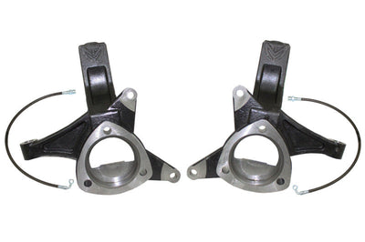 Maxtrac MaxTrac 16-18 GM C1500 2WD 5in Front Lift Spindles w/Extended DOT Compliant Brake Lines - Suspension
