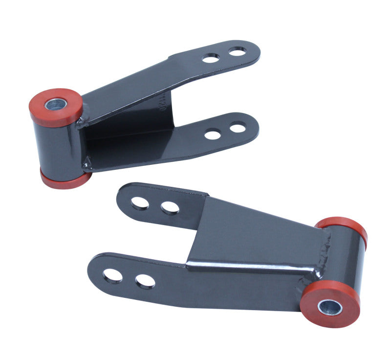 Maxtrac MaxTrac 73-87 Chevrolet C10 2WD 2in Rear Lowering Shackles - Suspension