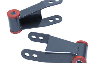 Maxtrac MaxTrac 73-87 Chevrolet C10 2WD 2in Rear Lowering Shackles - Suspension