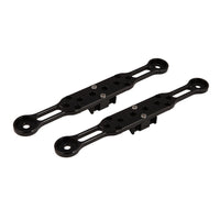 Axia Maxtrax Traction Board Mounts Black - Silver - Atv Performance Products