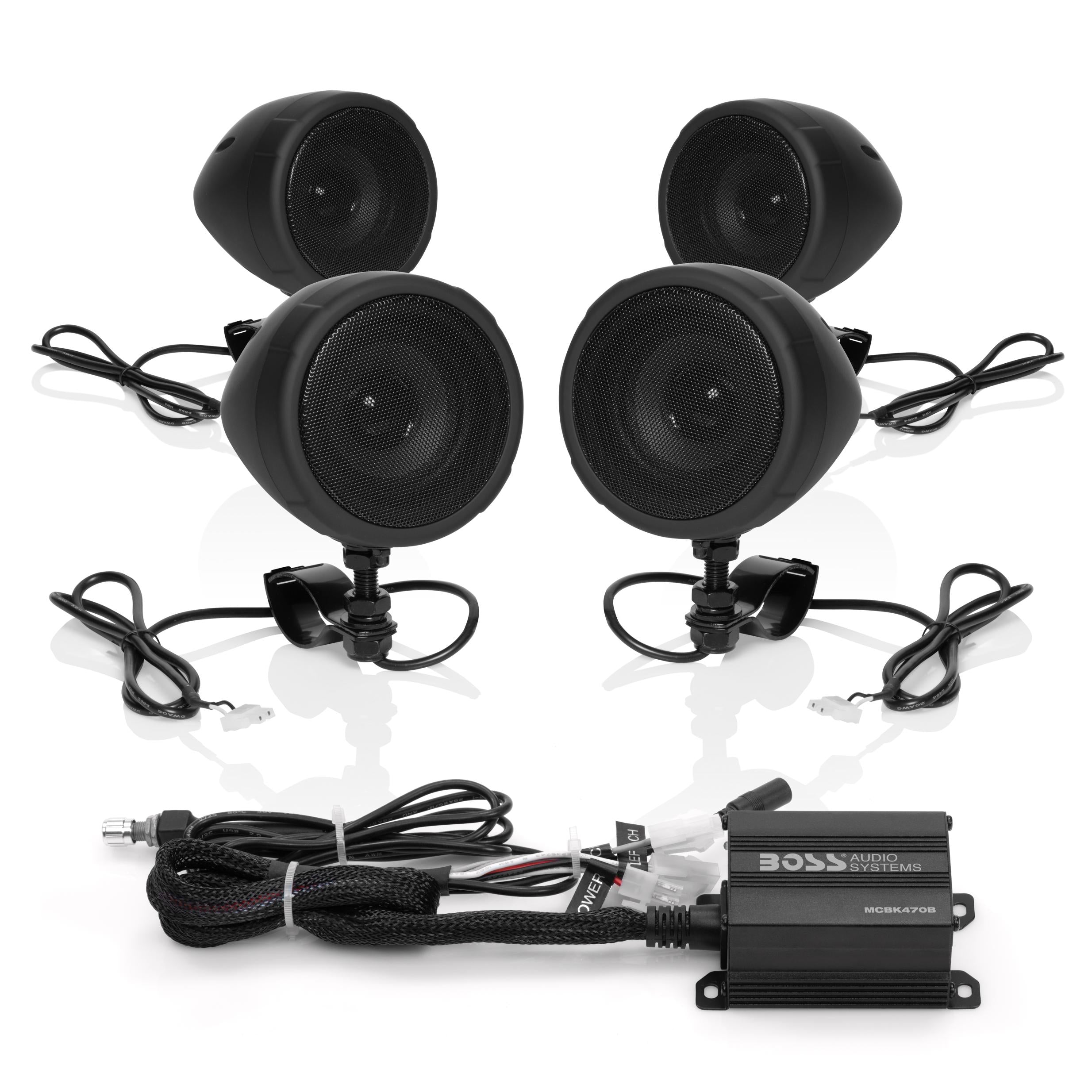 Boss Audio Mc470 Speaker System 1000w Black 3’’ Bar Mnt Bt - Harddrive Products