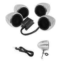 Boss Audio Mc470 Speaker System 1000w Chrome 4-spkr Bt - Harddrive Products