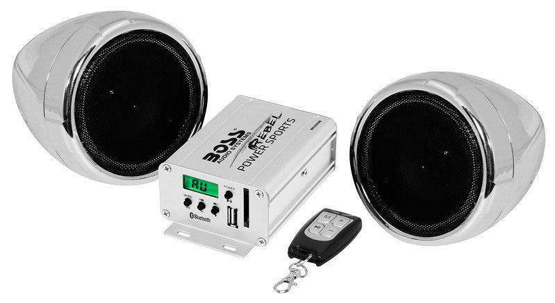 Boss Audio Mc520 Speaker System 600w Chrome 3’’ Bar Mnt Bt - Harddrive Products